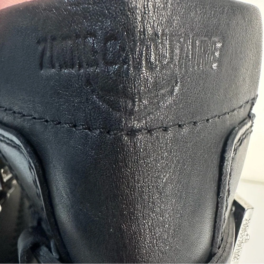 Zadig & Voltaire Black Leather Sole